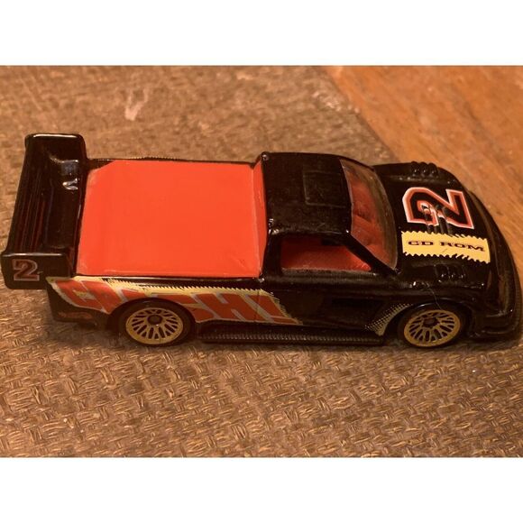 Hot Wheels Lot Of 6 Ferrari/Fire Crew/Corvette/Tacoma/El Camino/Ford coupe - Picture 12 of 16